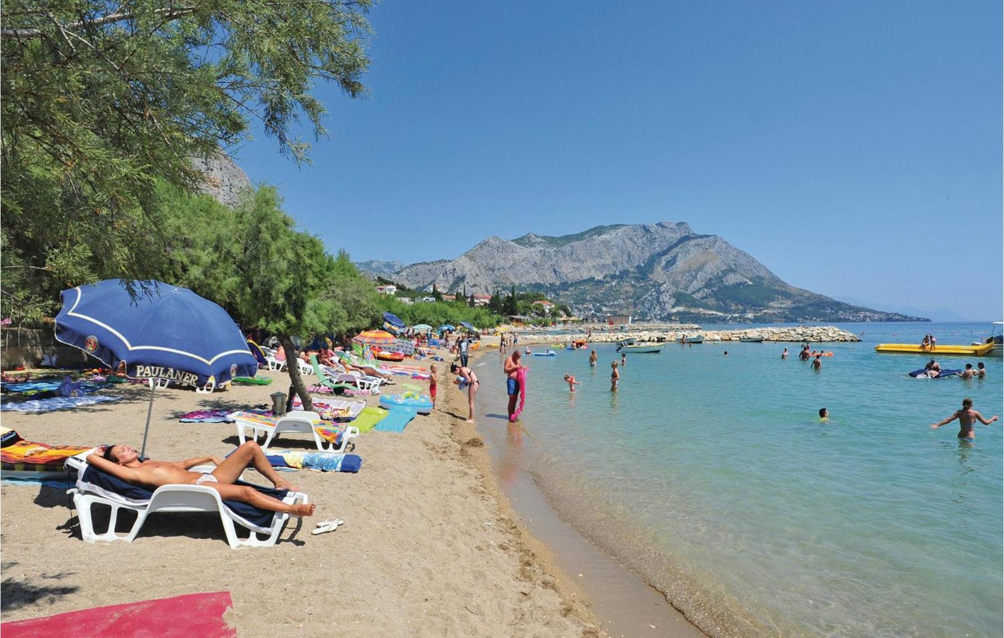 Nice Apartment In Omis With House Sea View Ngoại thất bức ảnh